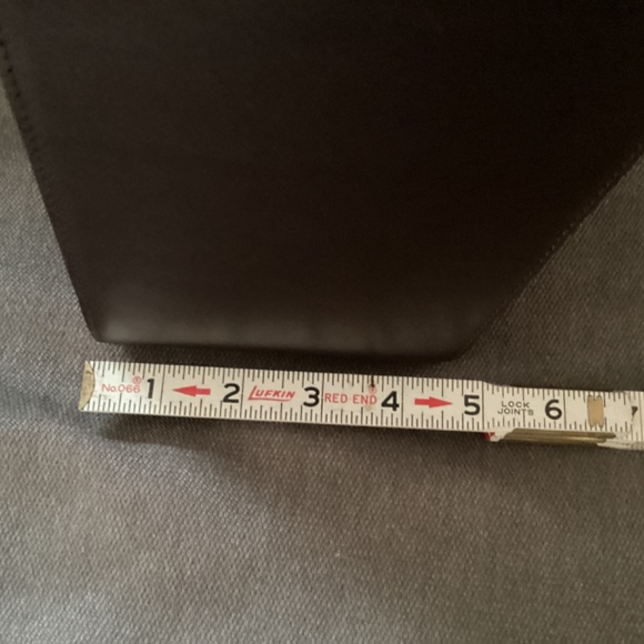 NWT Jones of New York  Dark Brown soft leather handbag - Picture 10 of 14